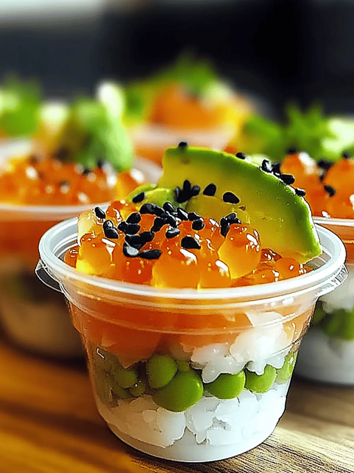 Sushi Cups