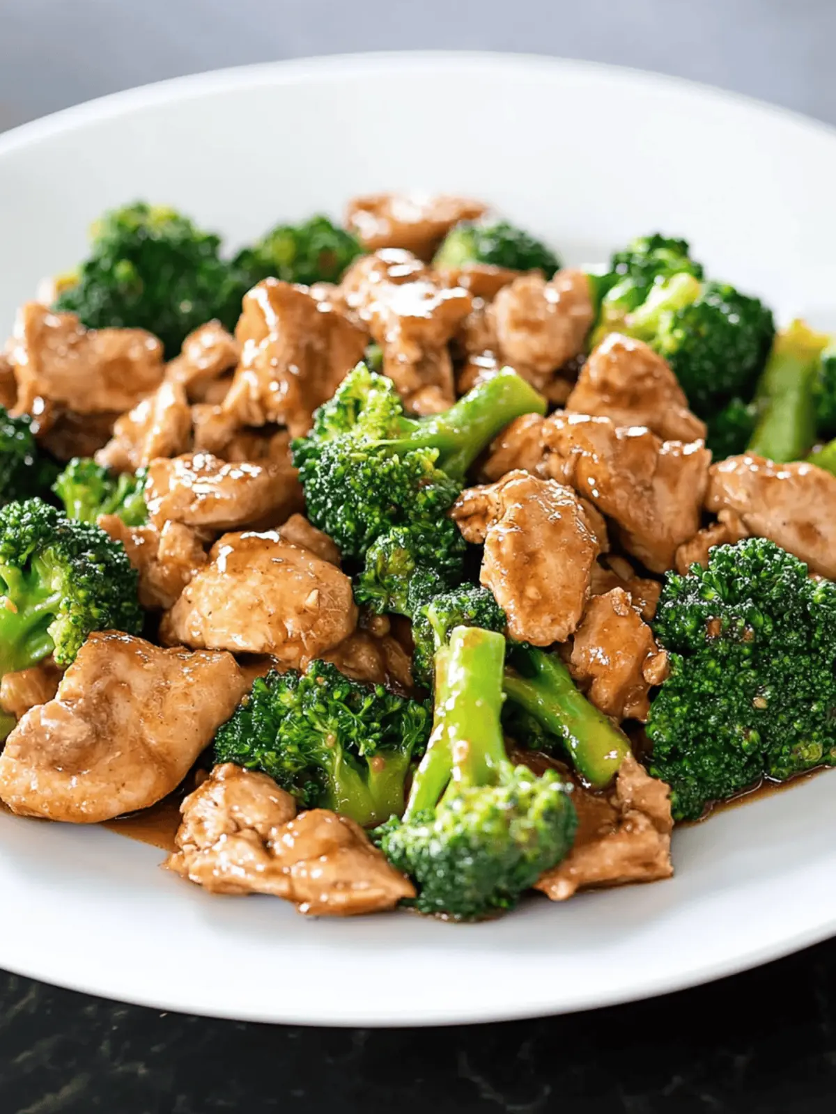 Chinese Chicken and Broccoli