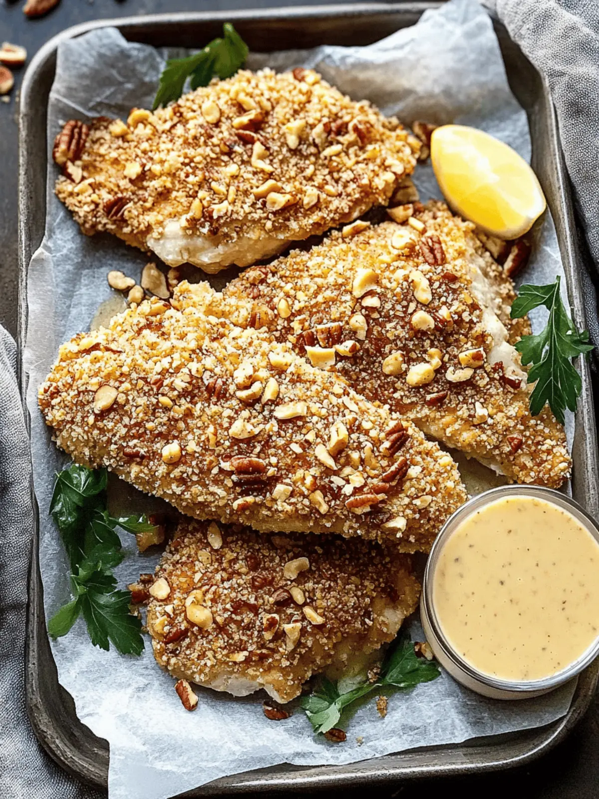 Pecan Crusted Chicken