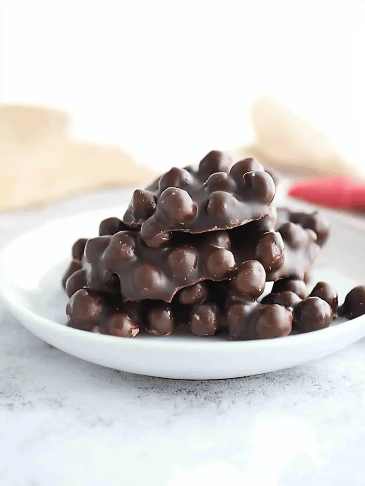 Chocolate-Covered Chickpeas