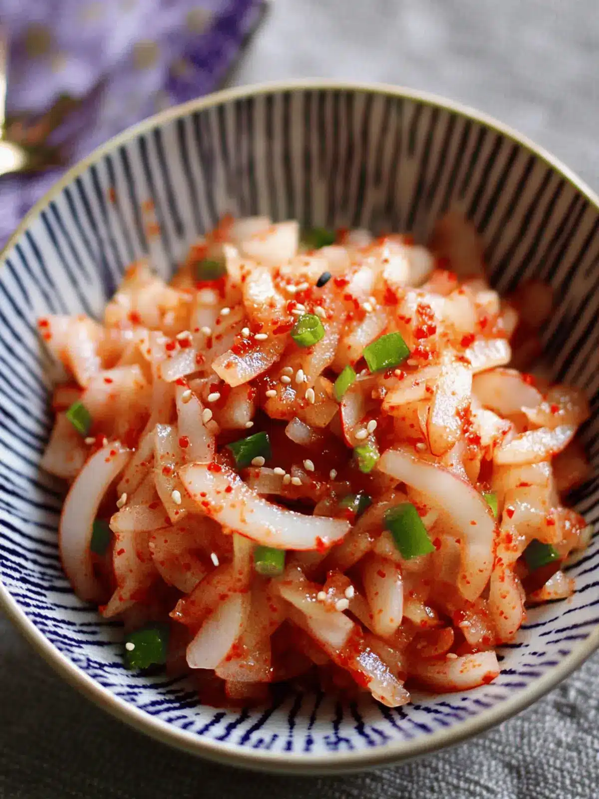 Korean Style Radish Salad