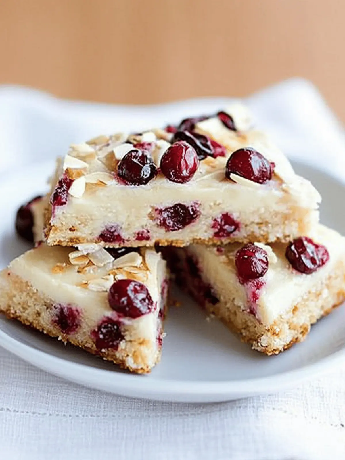 Cranberry Bliss Bars