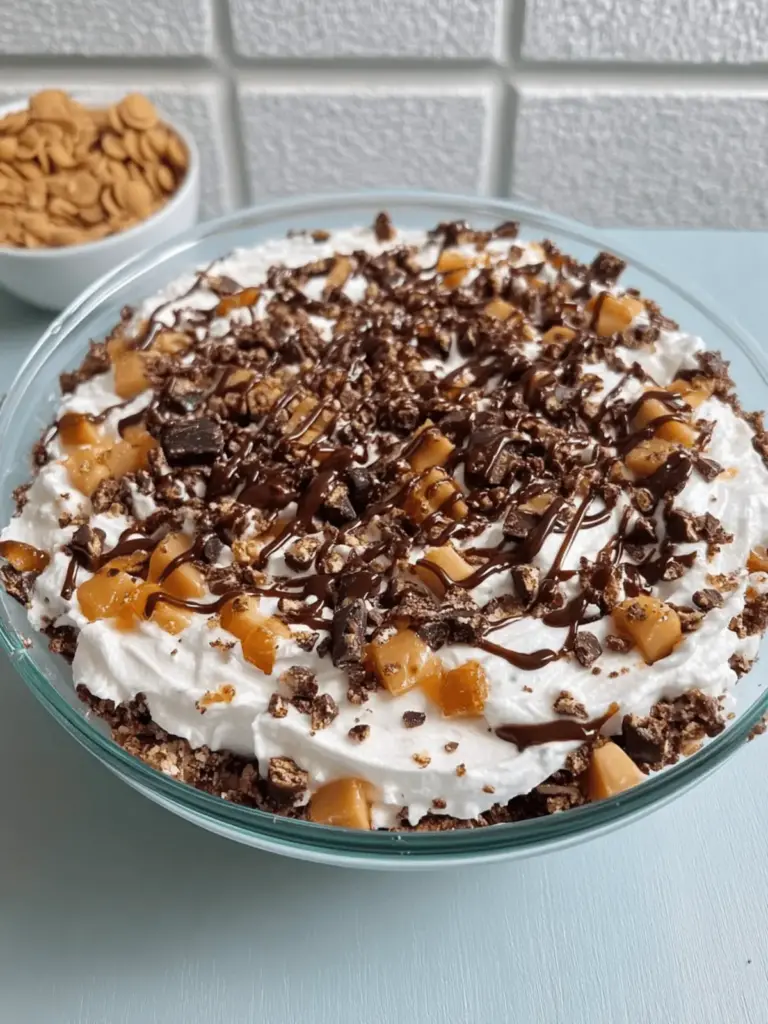 Turtle Cheesecake Dip