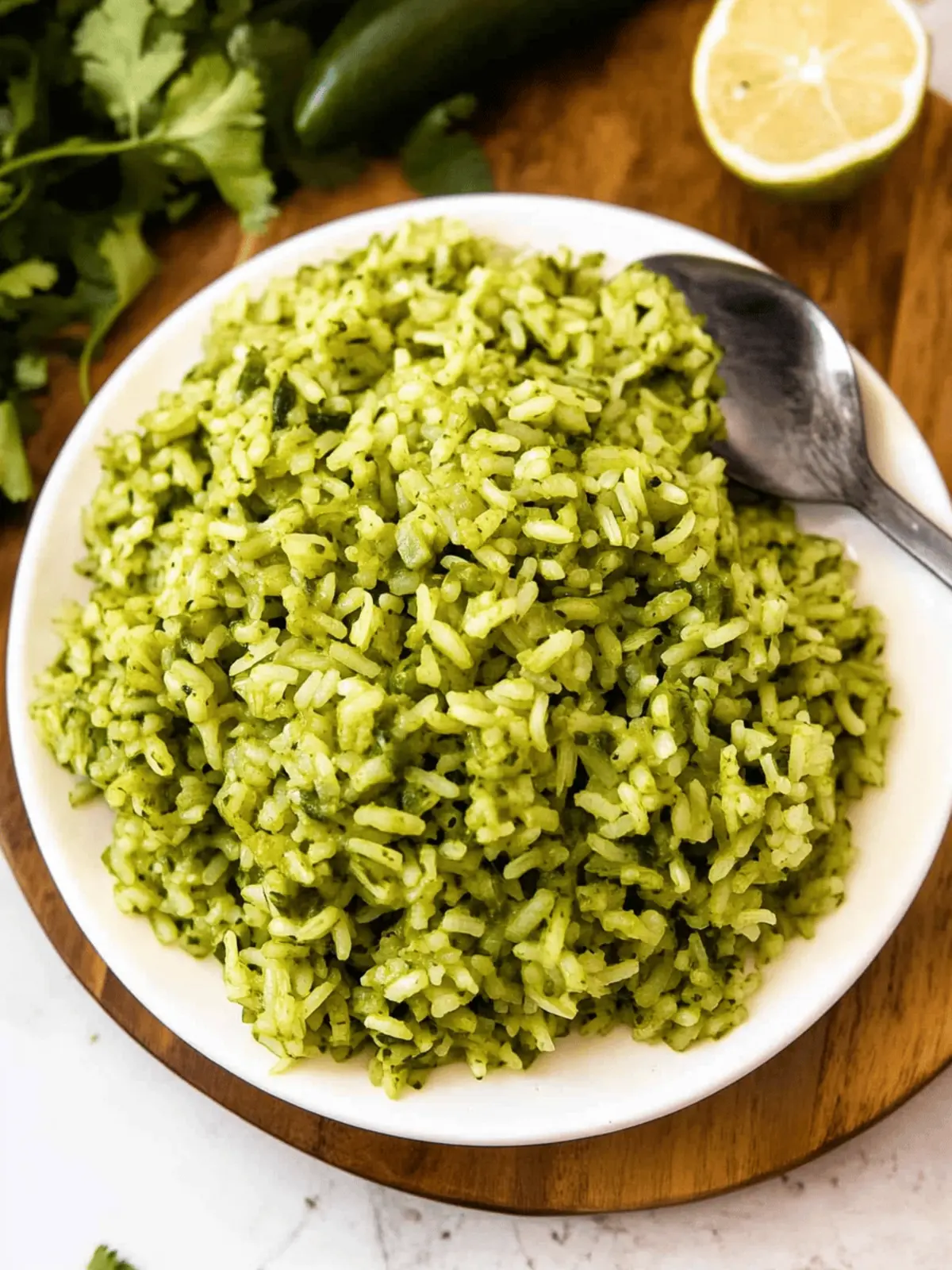 Green Poblano Rice