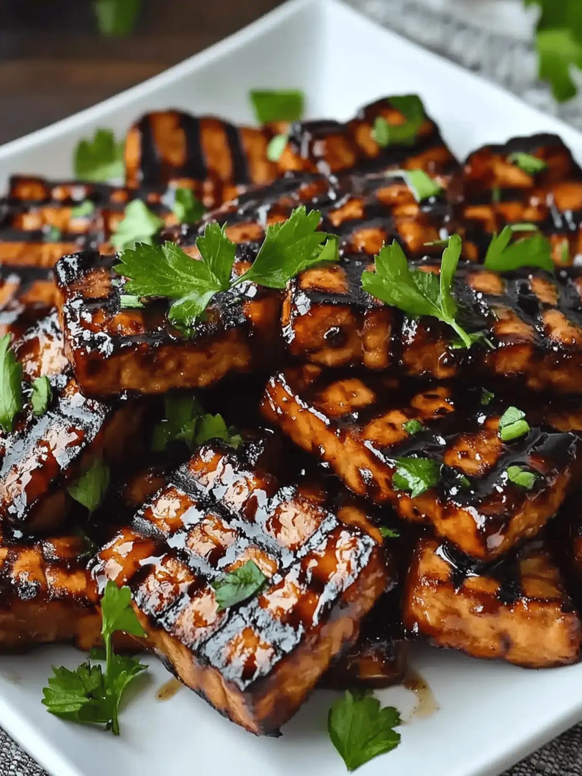 Delicious Maple Balsamic Tempeh for Flavor Lovers 2 Maple Balsamic Tempeh