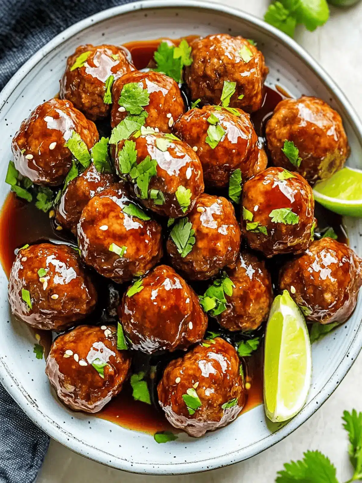 Teriyaki Meatballs: A Savory Twist on Comfort Food 5 Teriyaki Meatballs
