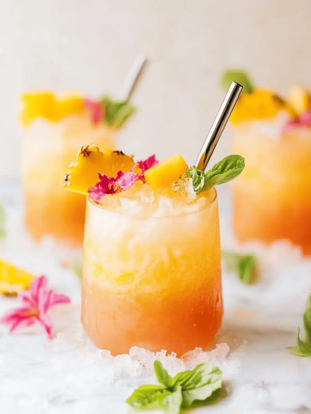 Pineapple Mango Rum Punch