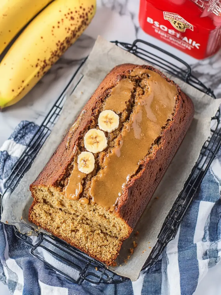 Biscoff Banana Bread