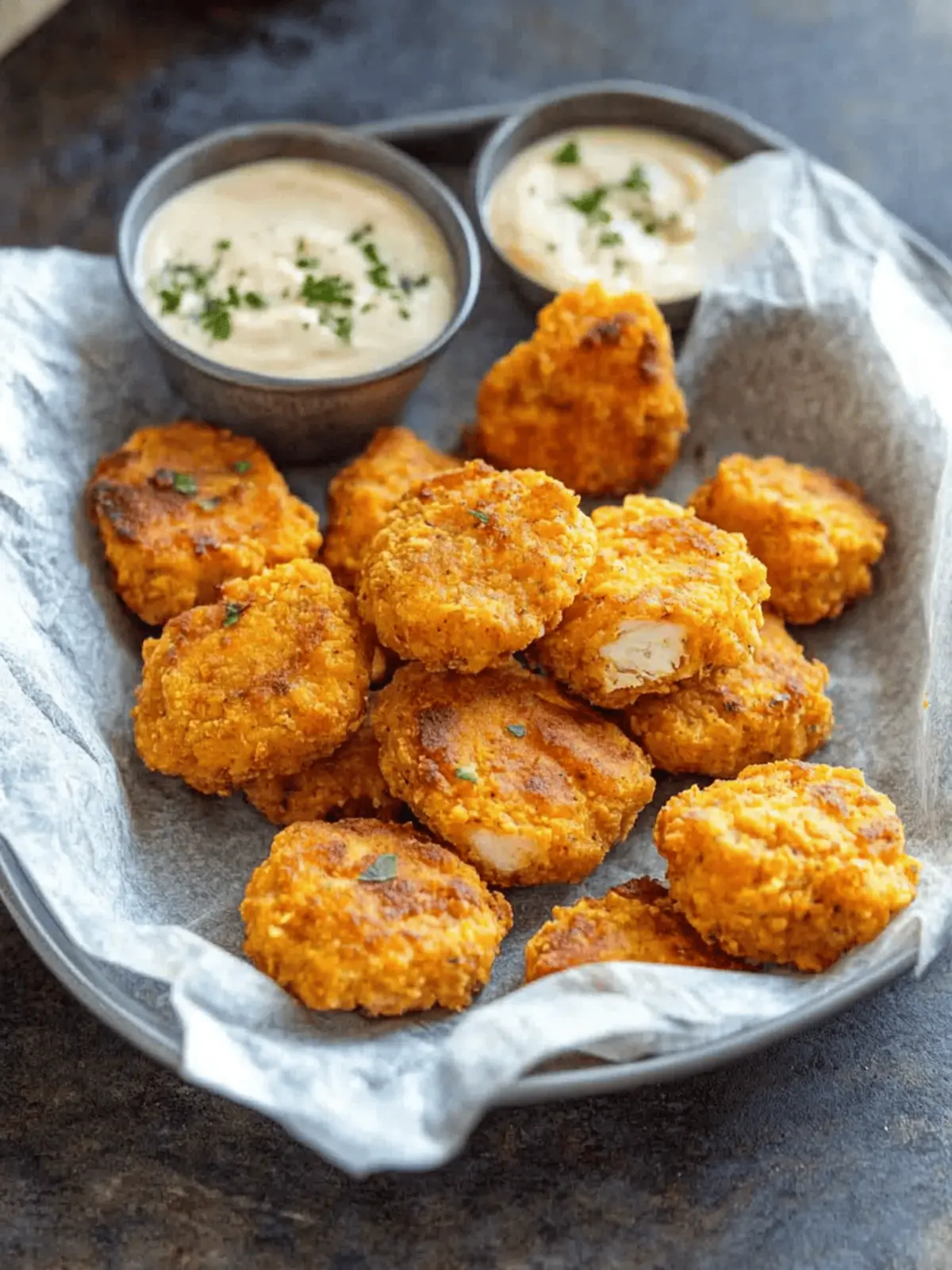 Sweet Potato Chicken Nuggets