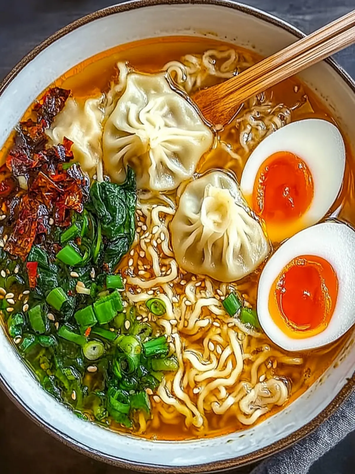 Ultimate Dumpling Ramen Bowl for Cozy Homemade Goodness 5 Dumpling Ramen Bowl