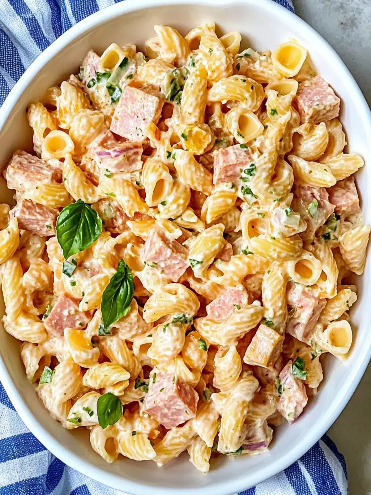 Pasta Salad with Spam