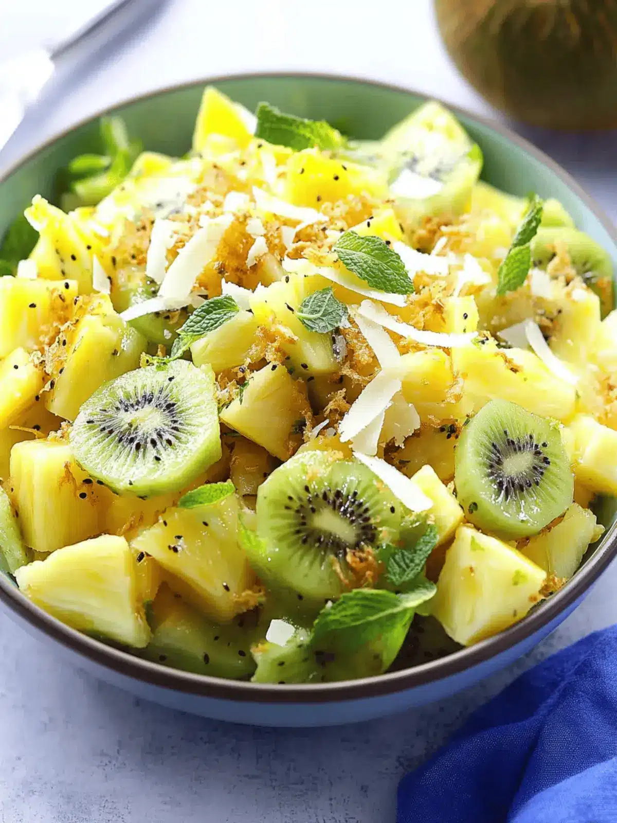 Pineapple Kiwi Salad