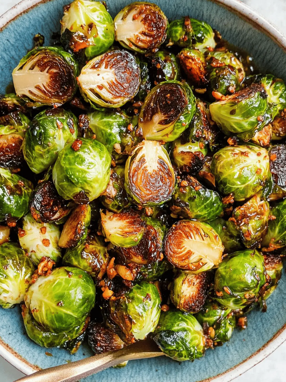 Honey Balsamic Brussels Sprouts