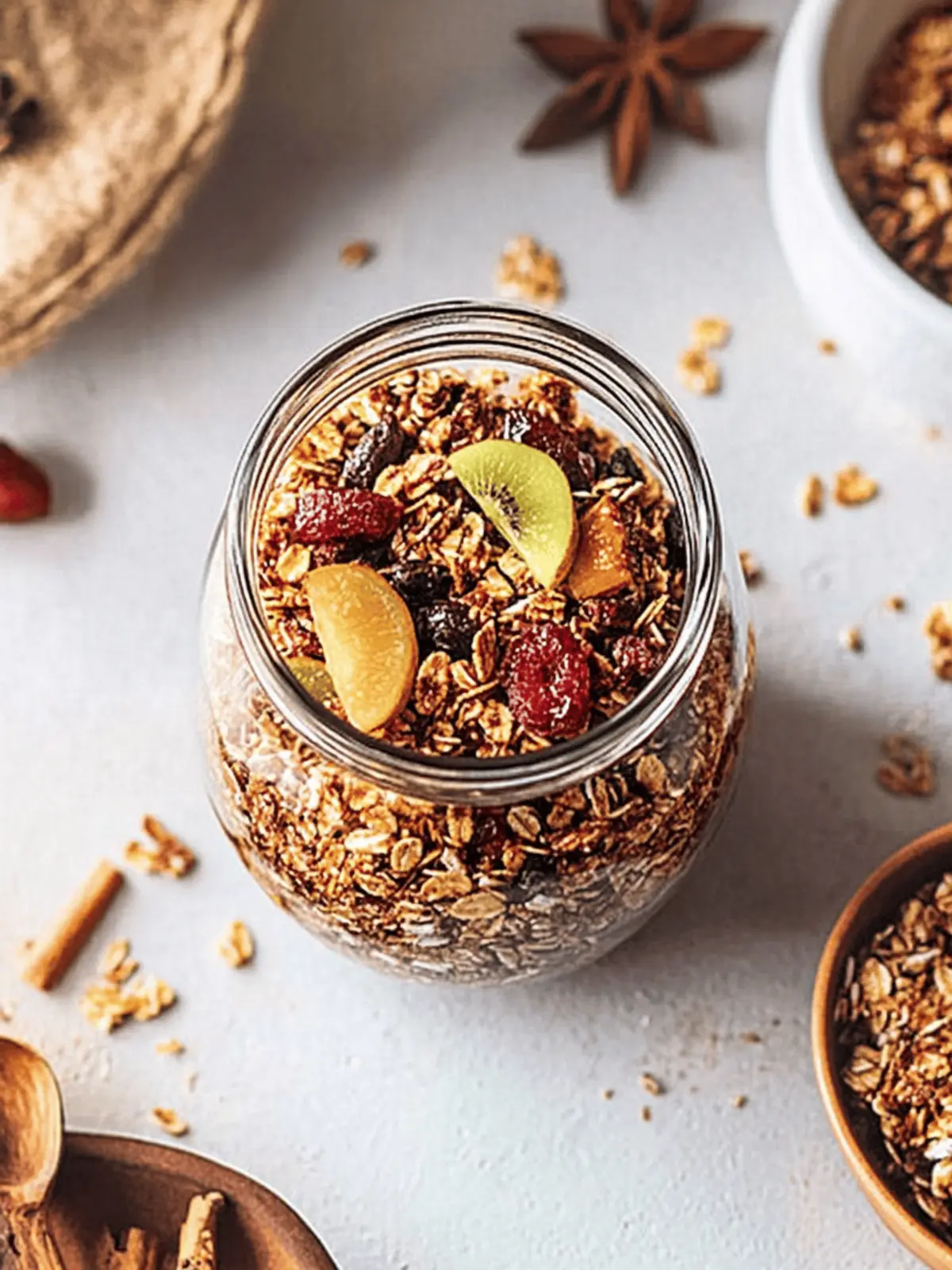 Gingerbread Granola: Cozy Up to a Homemade Treat 2 Gingerbread Granola