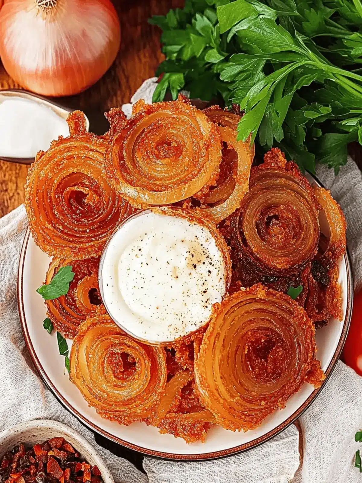 Crispy Onion Ring Chips: A Cheesy Snack You’ll Love 3 Onion Ring Chips