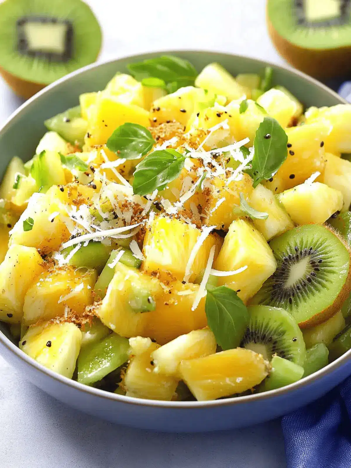Pineapple Kiwi Salad