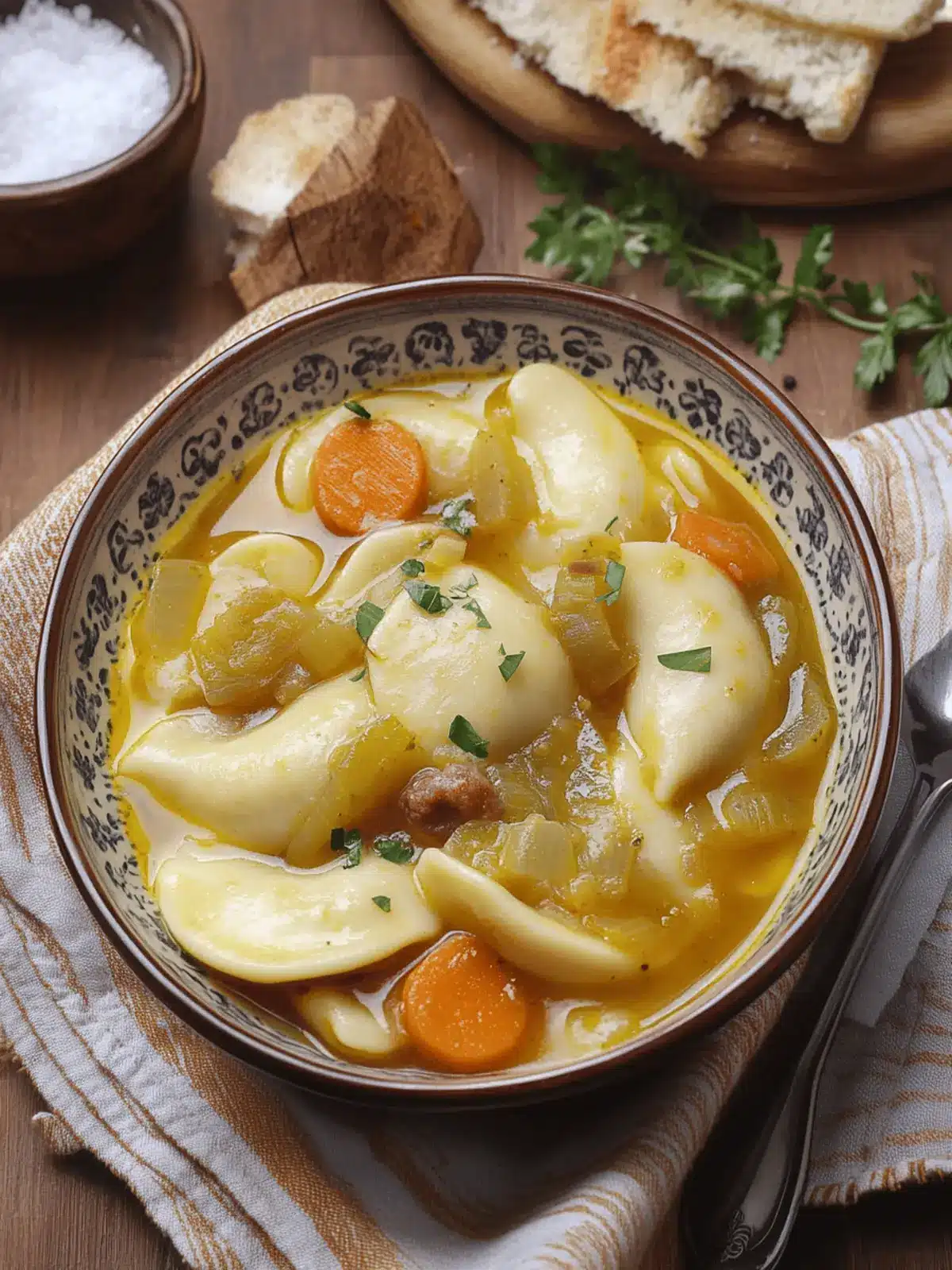 Cozy Up with Flavorful Pierogi Soup in Just 15 Minutes 4 Pierogi Soup