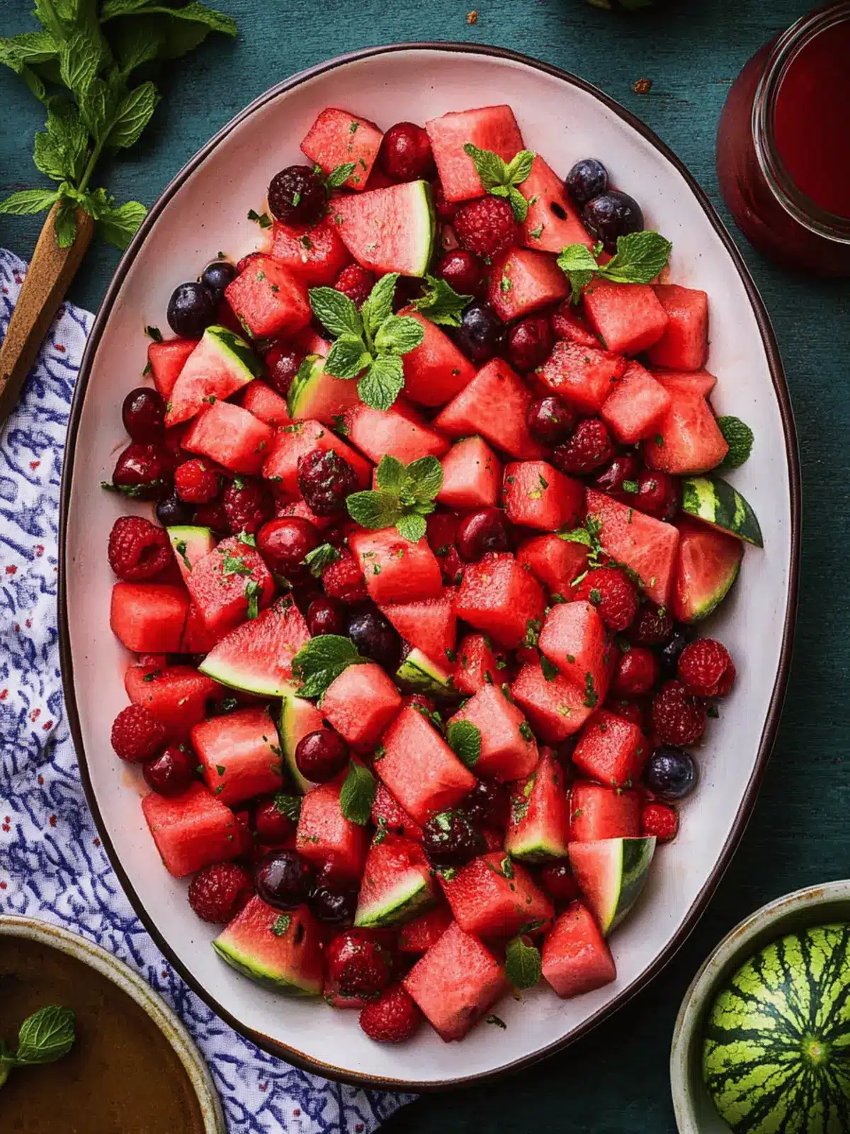 Watermelon Fruit Salad