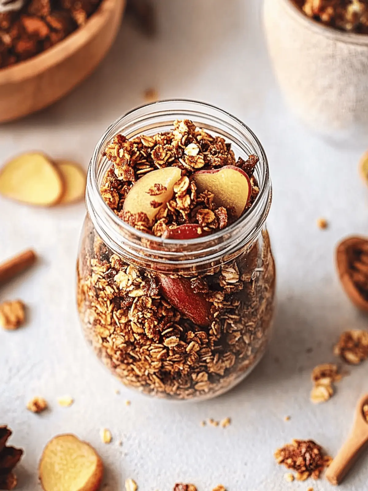 Gingerbread Granola: Cozy Up to a Homemade Treat 3 Gingerbread Granola