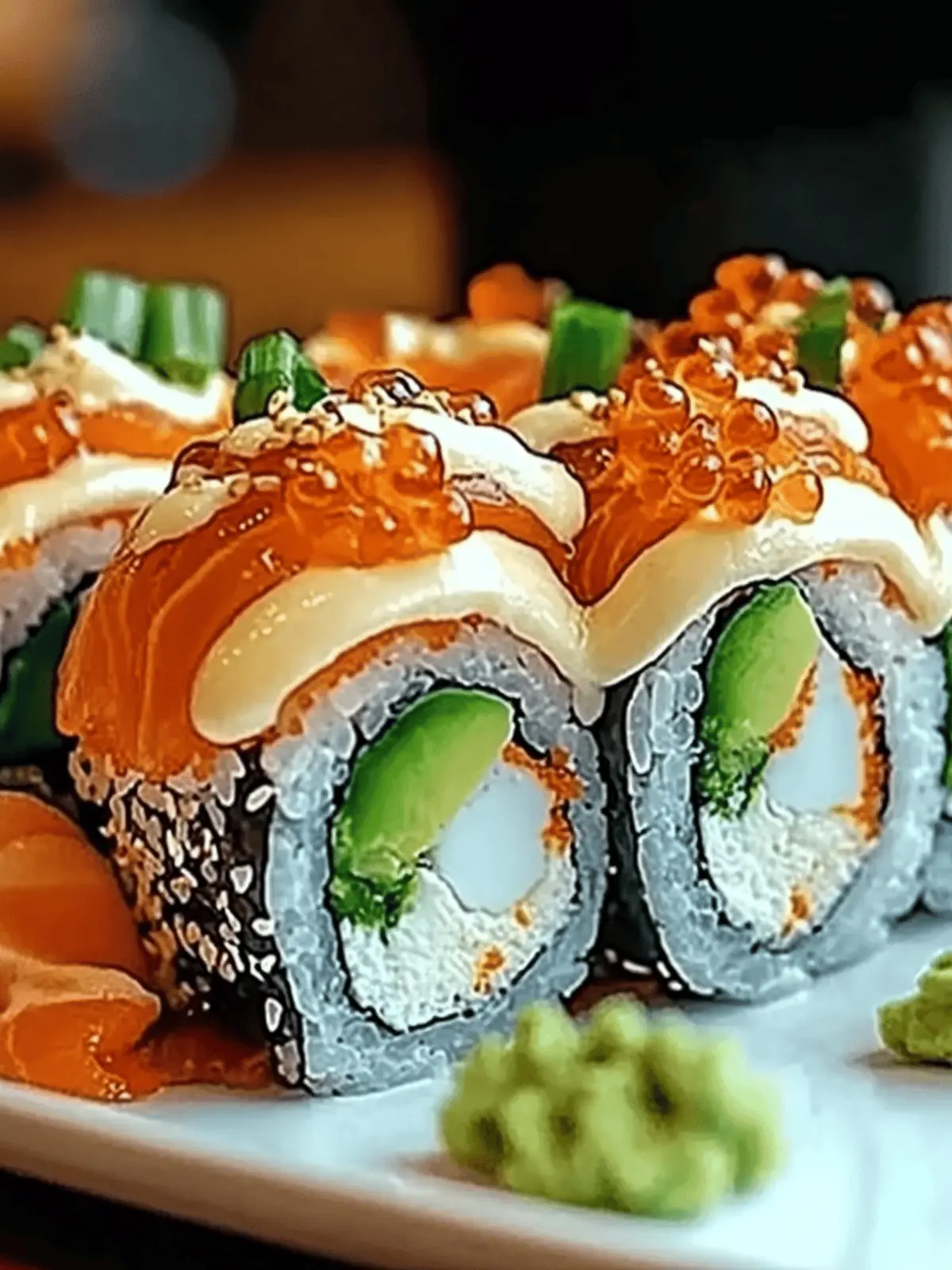 Dragon Roll Sushi
