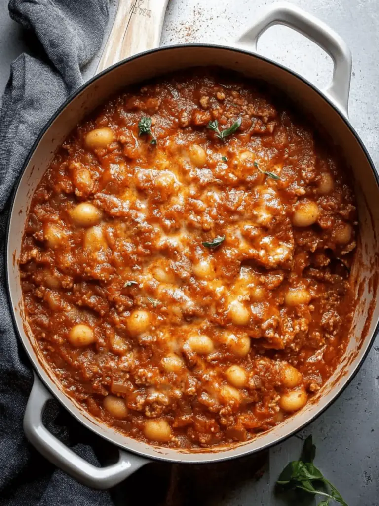 Stovetop Gnocchi Lasagna