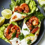 Cilantro-Lime Shrimp Wraps