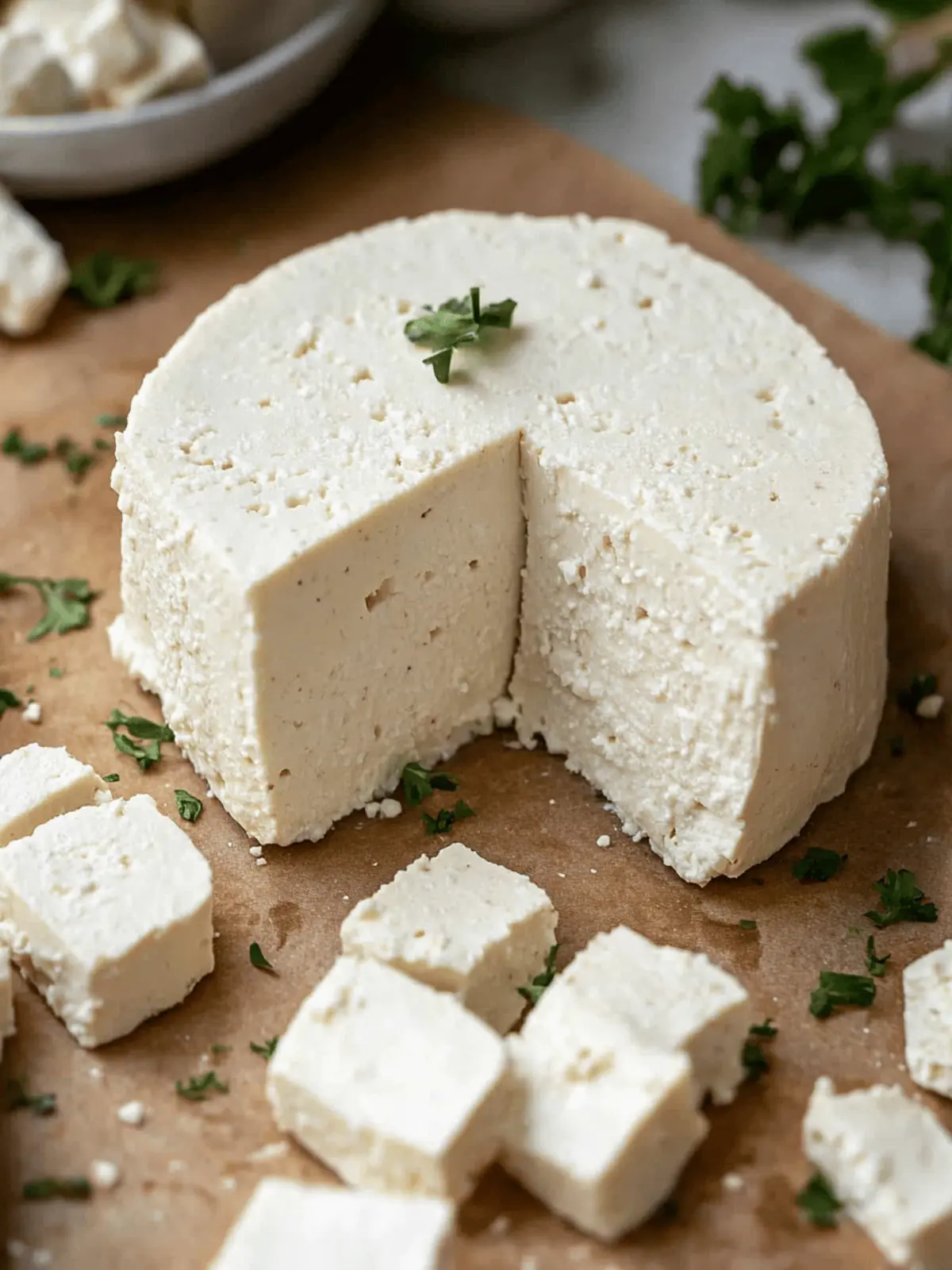 Vegan Feta Cheese