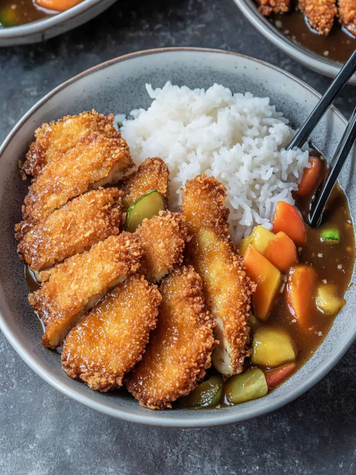Crispy Eggplant Katsu