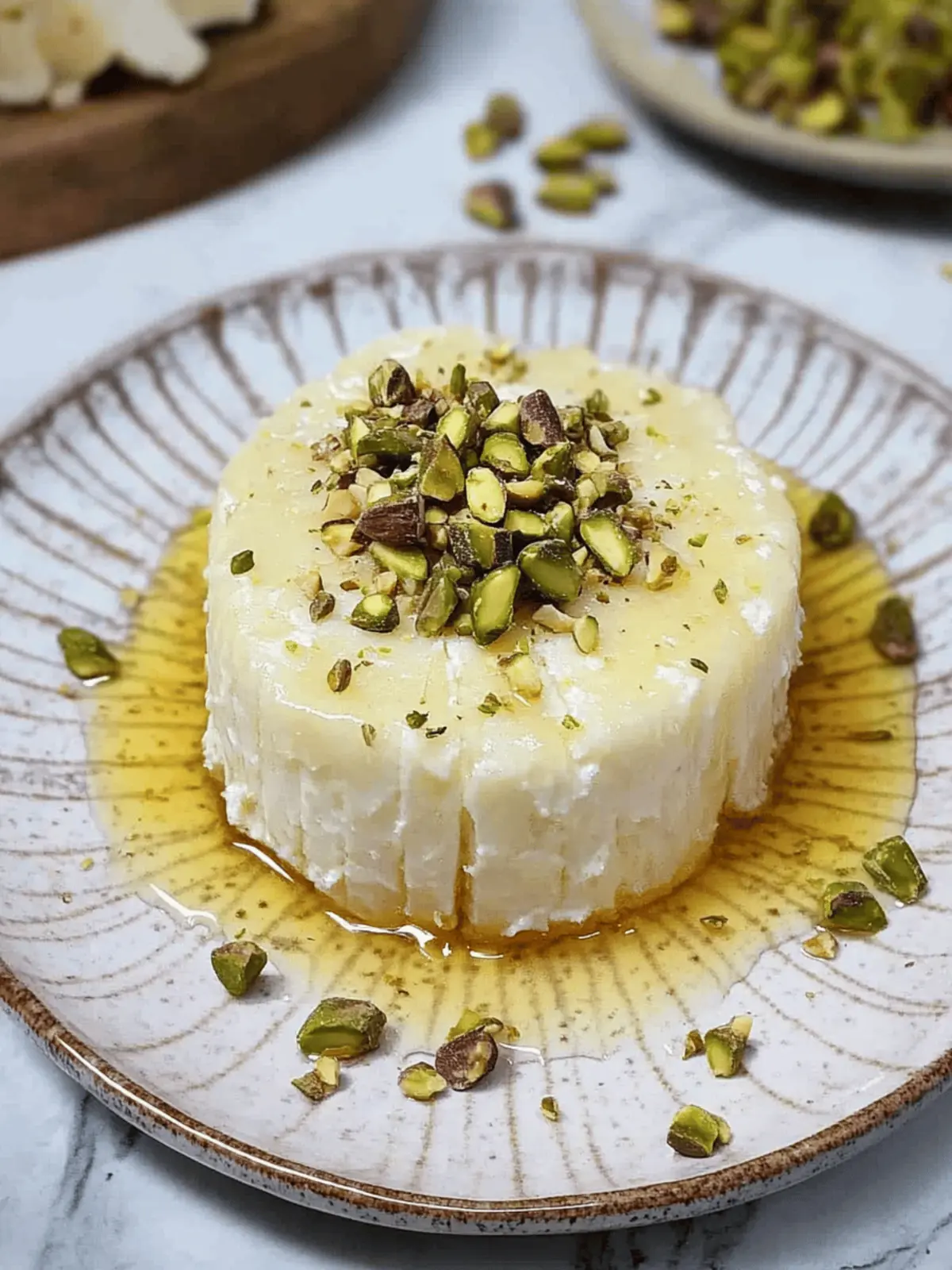 Boursin Cheese Pistachio Honey