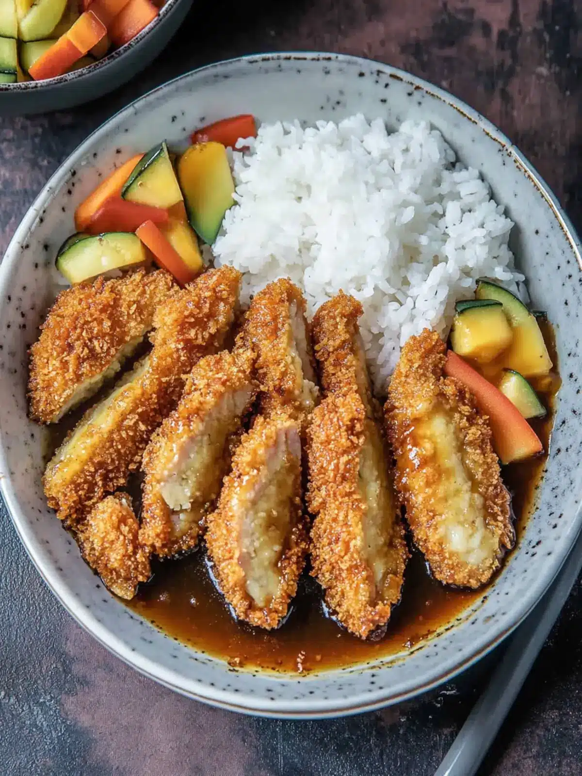 Crispy Eggplant Katsu
