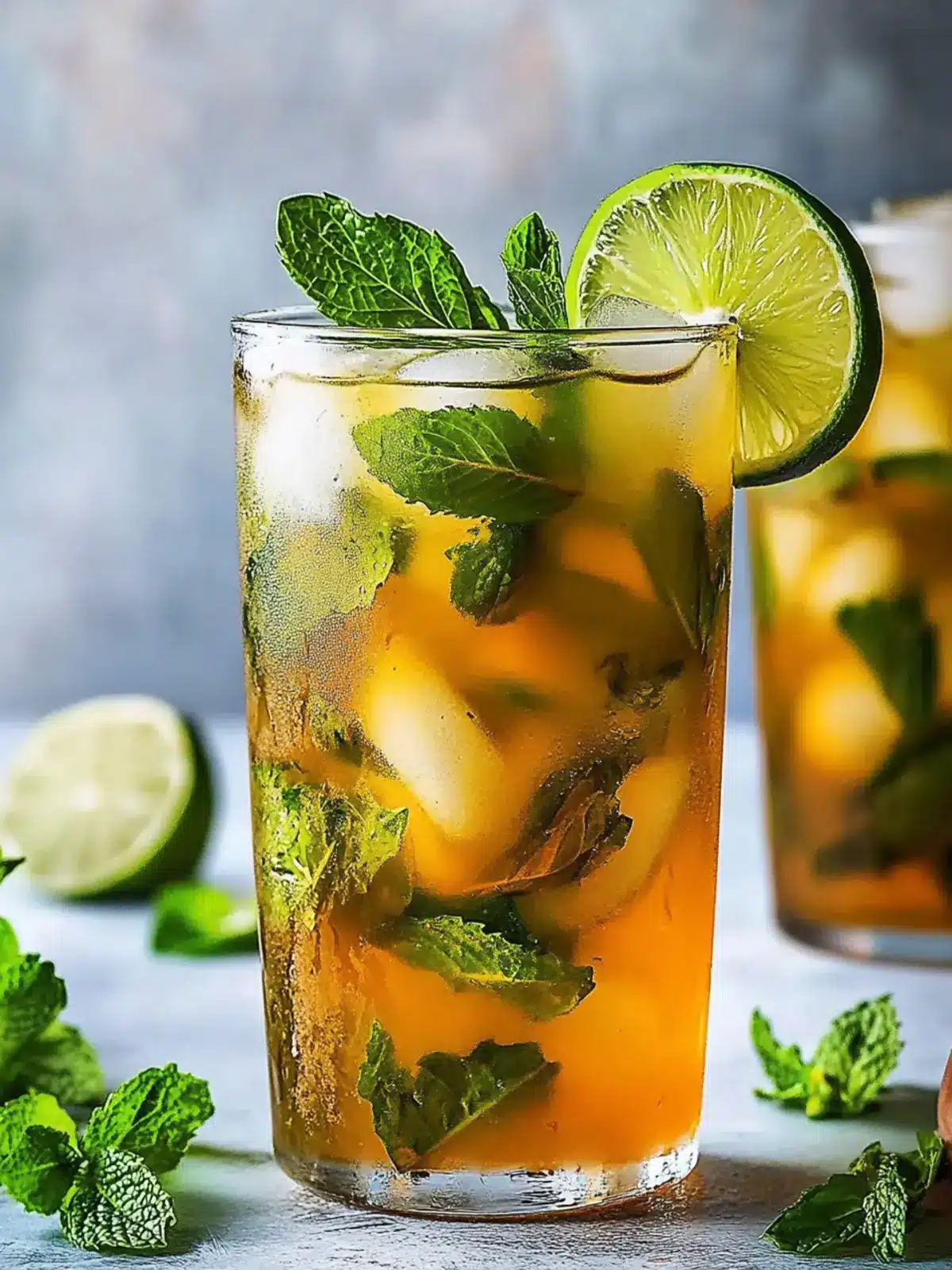 Revitalize Your Day with Mint Mojito Iced Tea Bliss 5 Mint Mojito Iced Tea