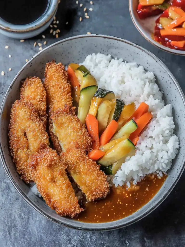 Crispy Eggplant Katsu