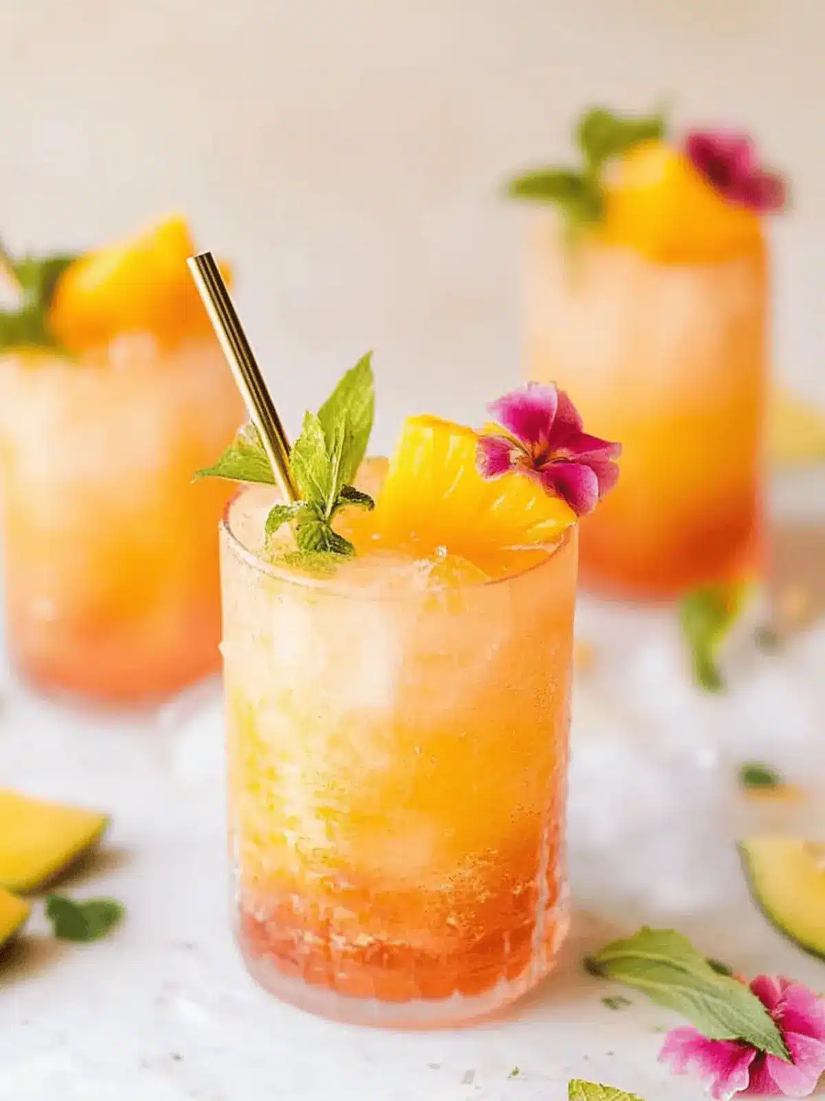 Pineapple Mango Rum Punch