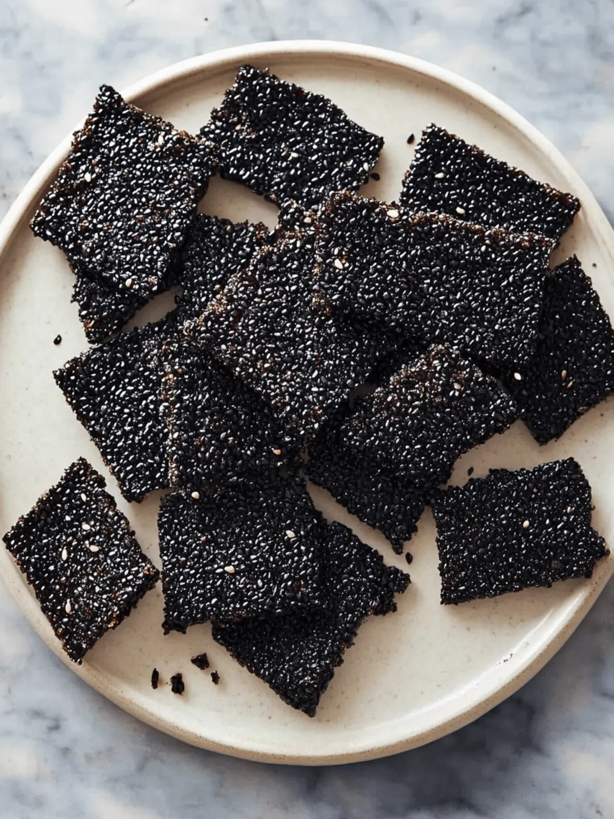 Black Sesame Brittle