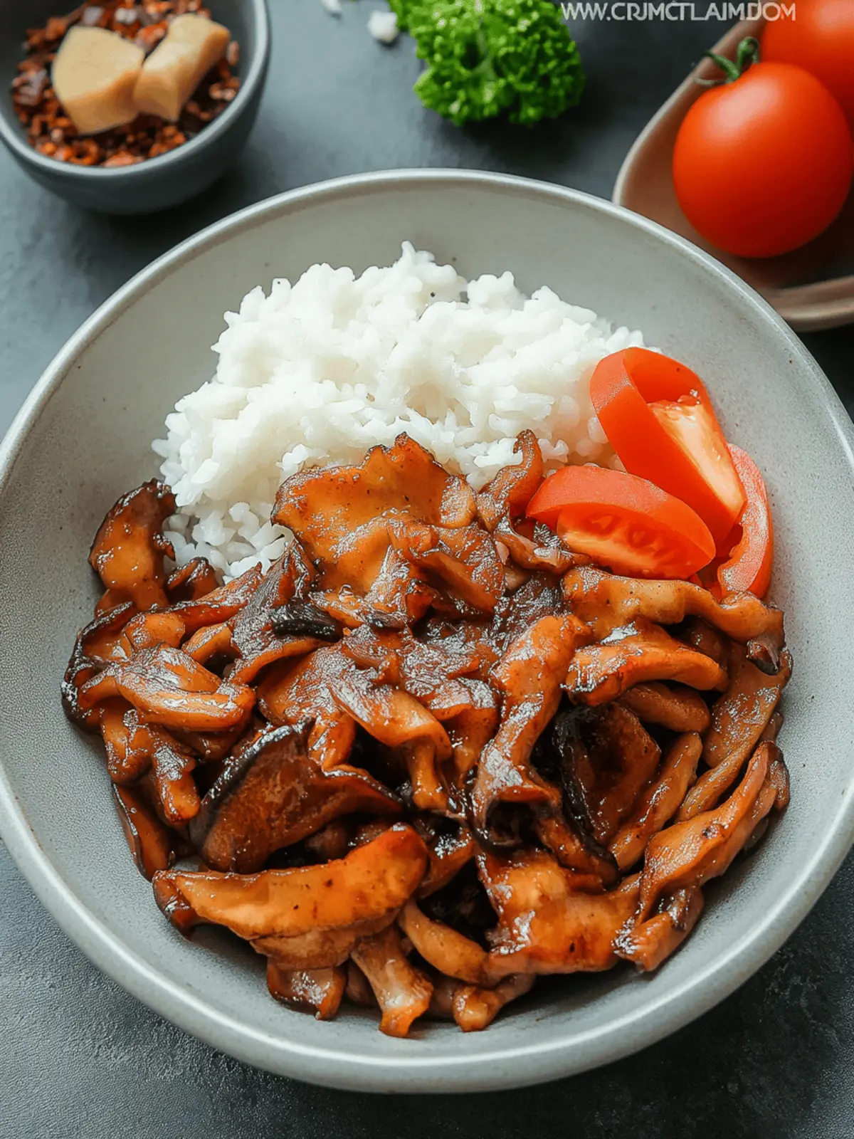 Oyster Mushroom Tocino