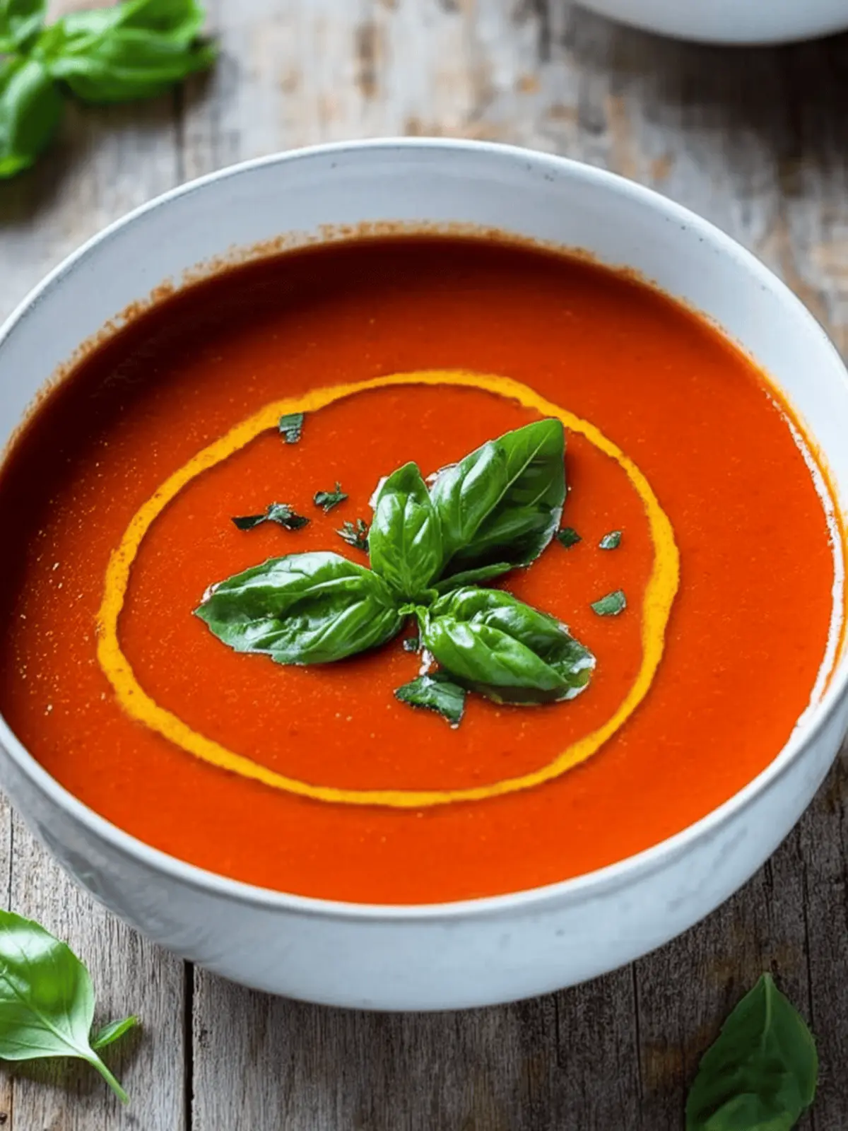 Roasted Red Pepper and Tomato Soup