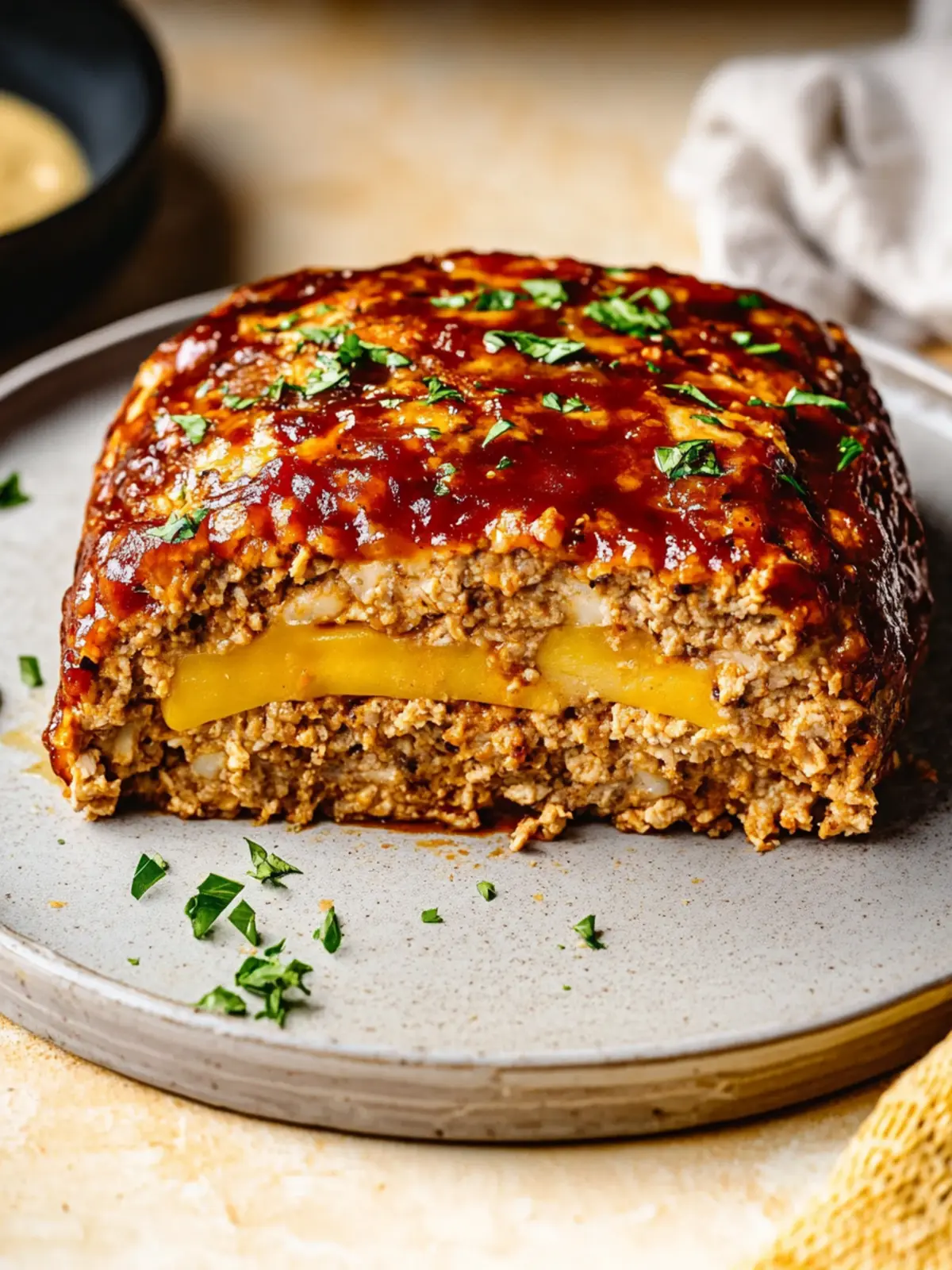 Delicious BBQ Cheddar Chicken Meatloaf for Family Nights 3 BBQ Cheddar Chicken Meatloaf