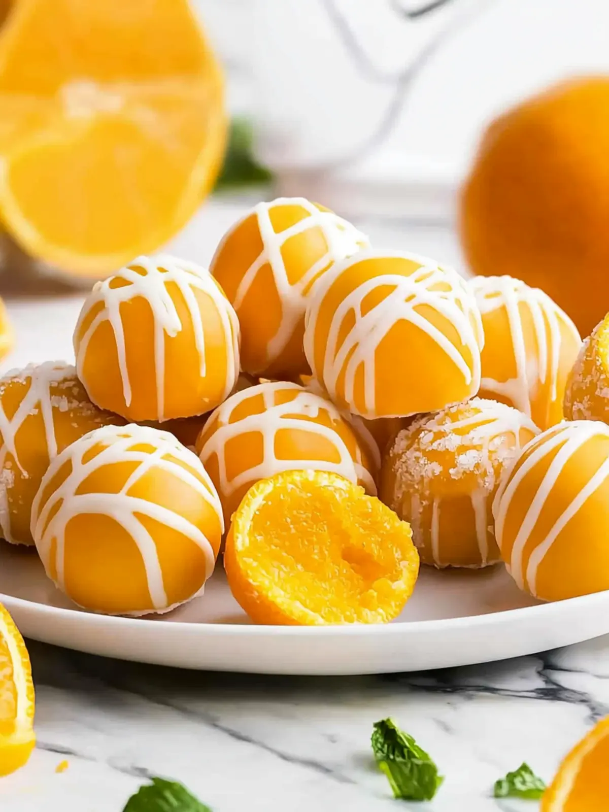 Orange Margarita Truffles