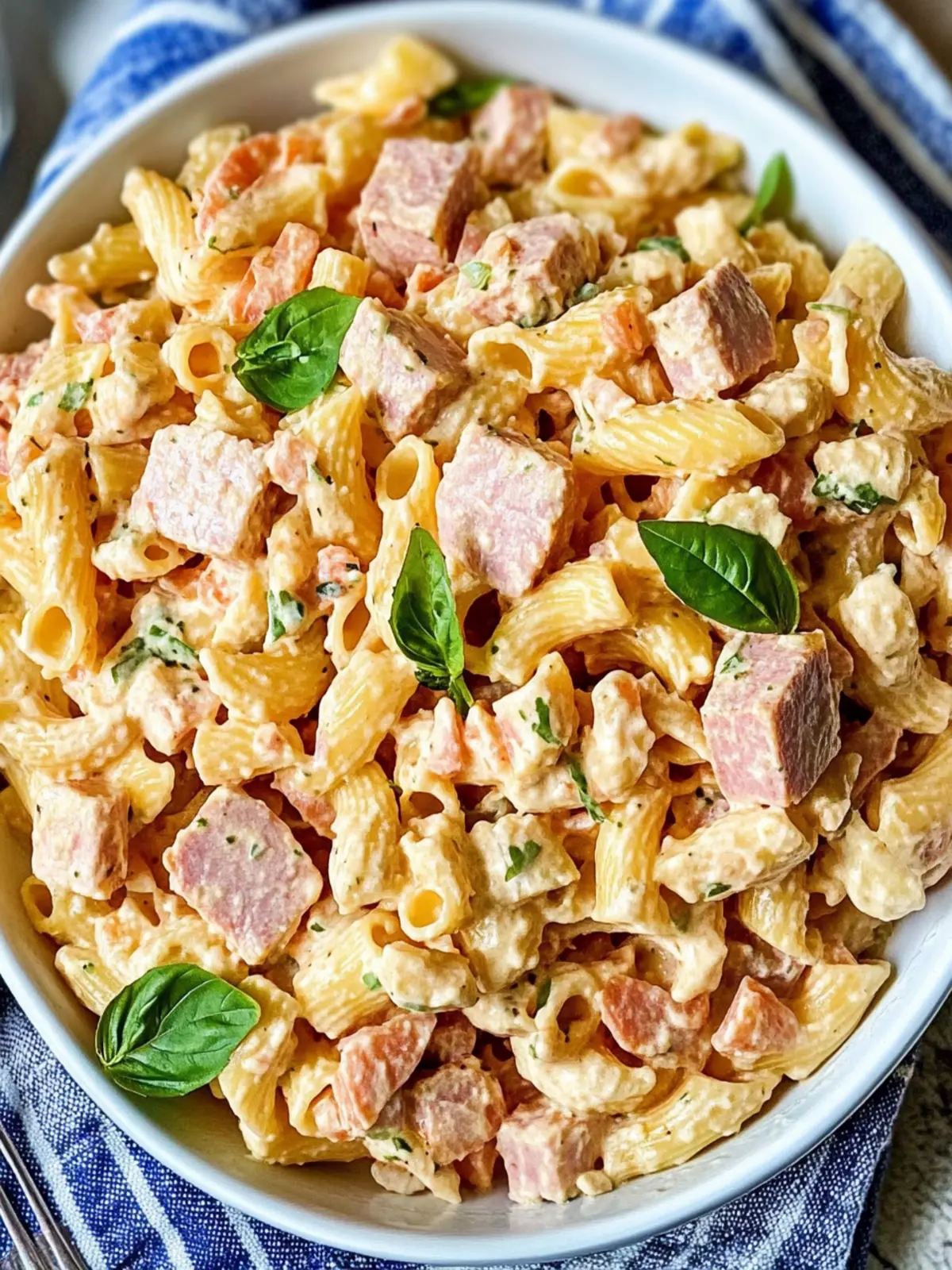 Pasta Salad with Spam