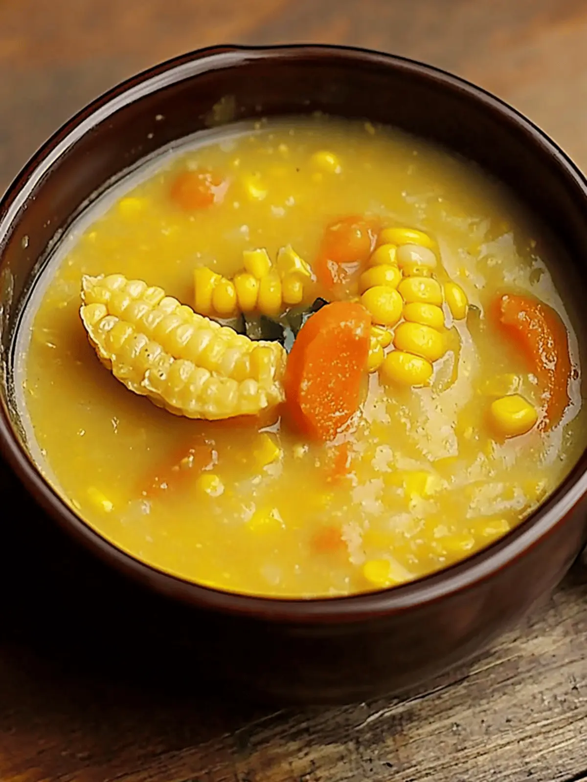 Trini Corn Soup