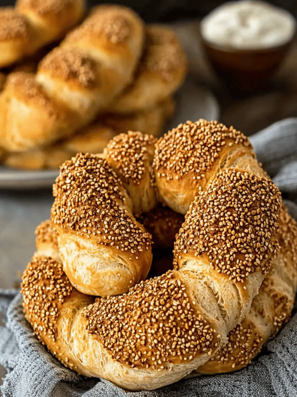 Delicious Turkish Simit: A Homemade Taste of Comfort 4 Turkish Simit