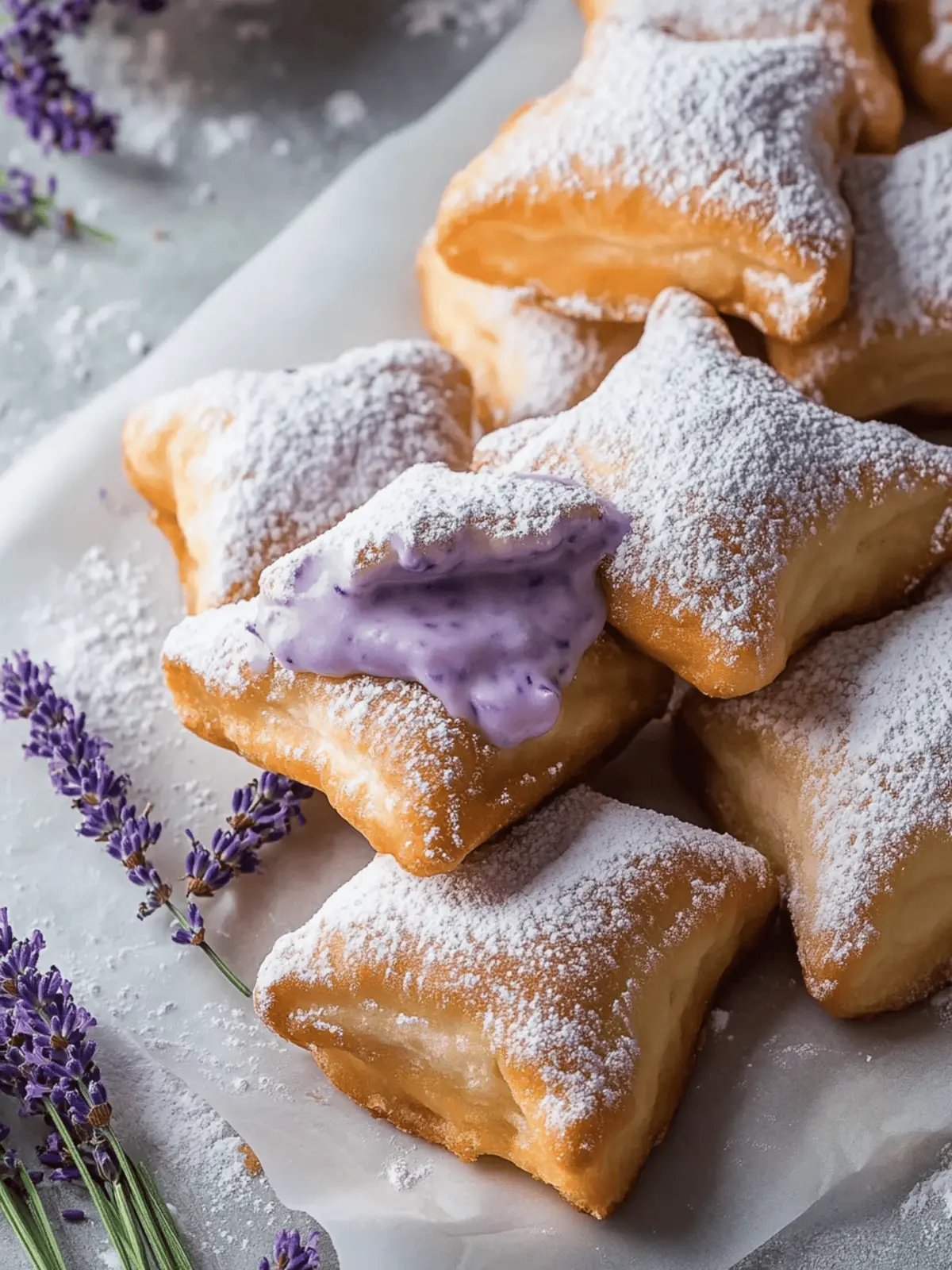 Delicious Lavender Vanilla Bean French Beignets for Home Chefs 4 Lavender Vanilla Bean French Beignets