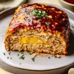 BBQ Cheddar Chicken Meatloaf