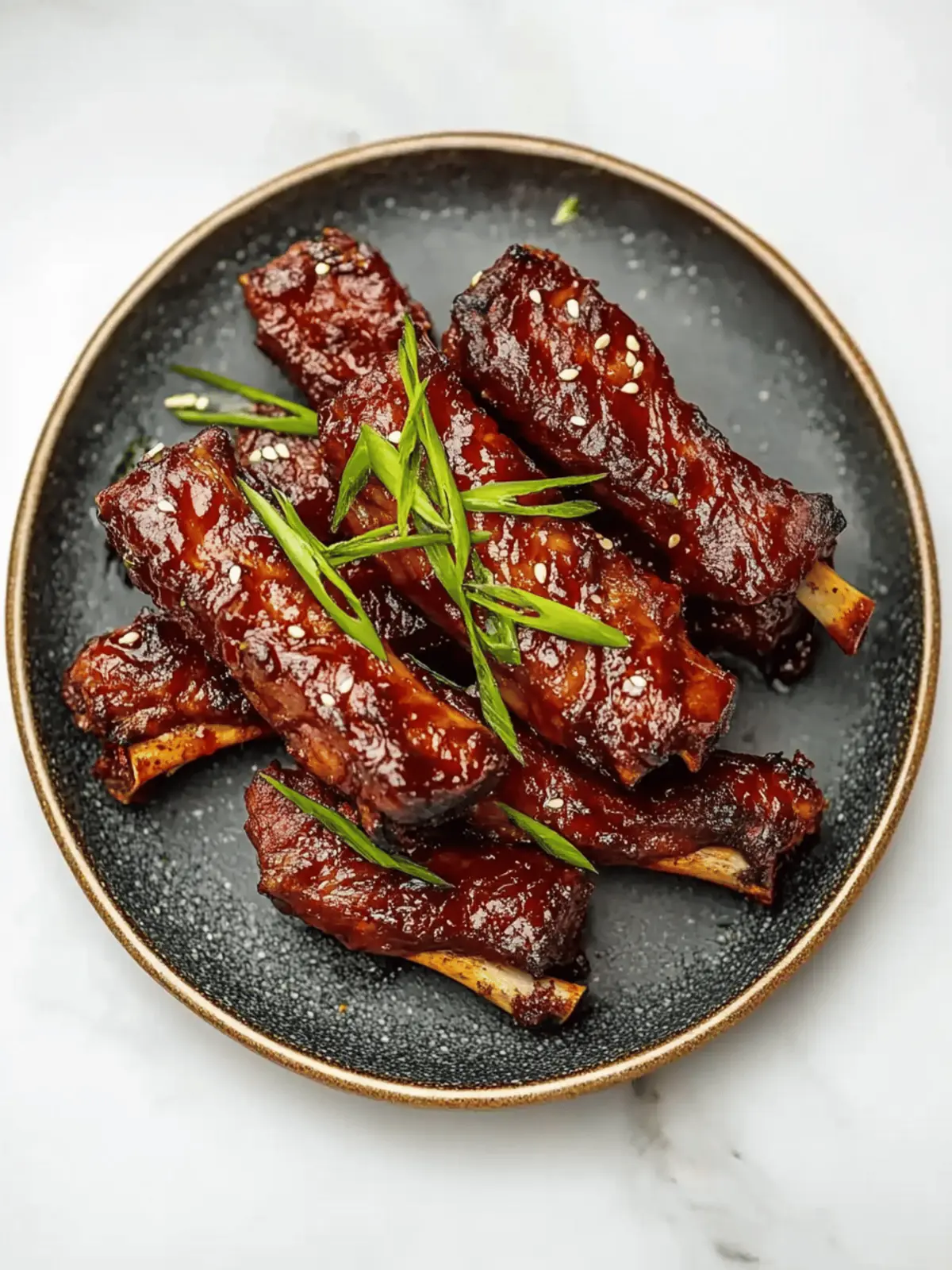 Korean Sweet and Spicy Pork Spareribs