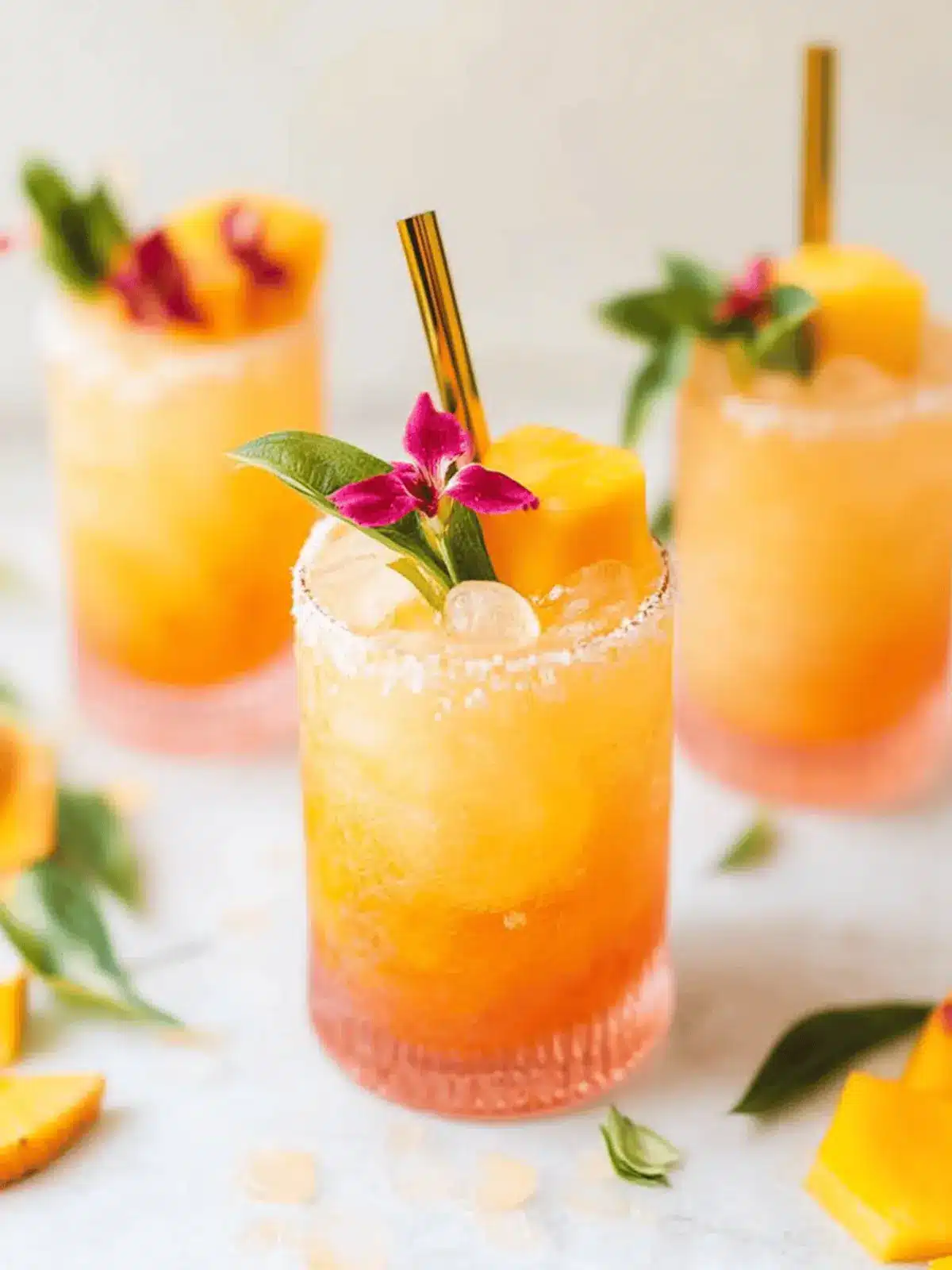 Pineapple Mango Rum Punch
