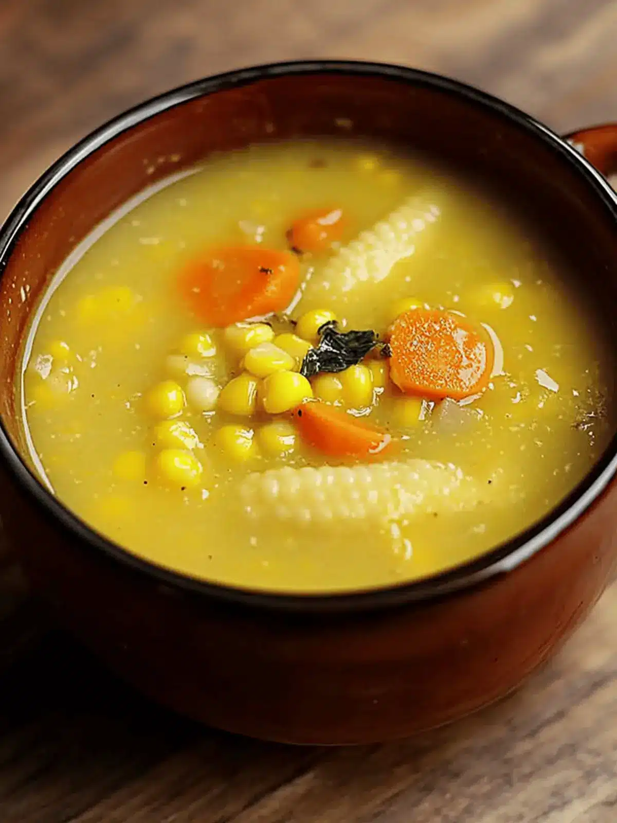 Trini Corn Soup