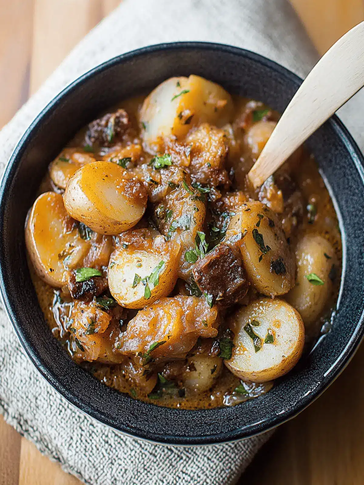 Saucy Hungarian Red Potato Goulash