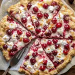 Cherry Dessert Pizza