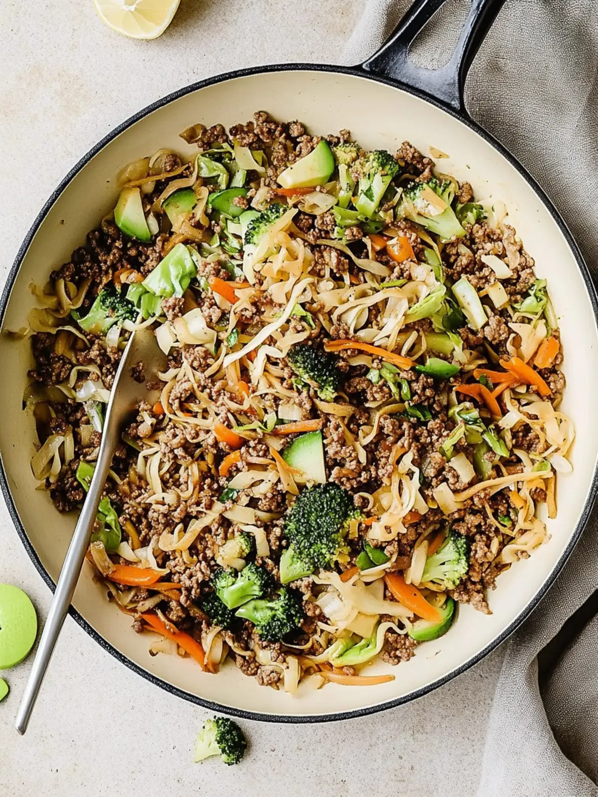 Ground Beef Stir Fry