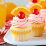 Tequila Sunrise Cupcakes